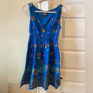 Royal Blue Mini Dress